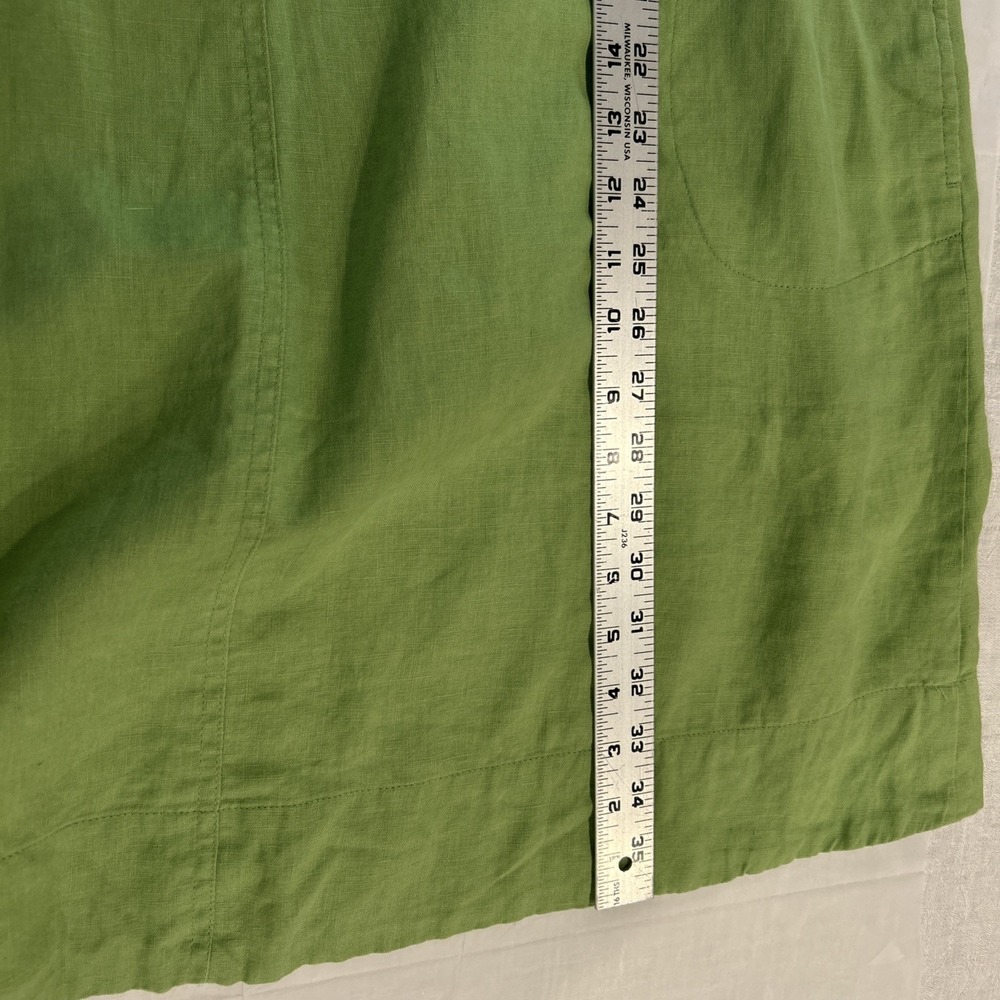 J. Jill Sleeveless Midi Dress in Green - Picture 6 of 8